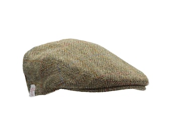 Harris Tweed Oakmoor Country Flat Cap