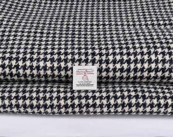 Houndstooth tweed fabric deals