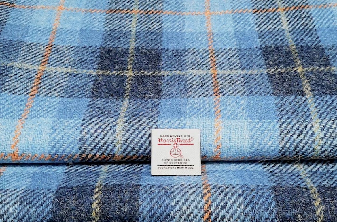 Harris Tweed Fabric Upholstery Grade Multipurpose Tweed Clothing FREE Label