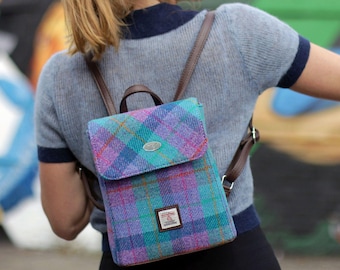 Harris Tweed Tummel Mini Backpack