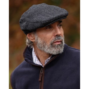 Harris Tweed Oakmoor Country Flat Cap