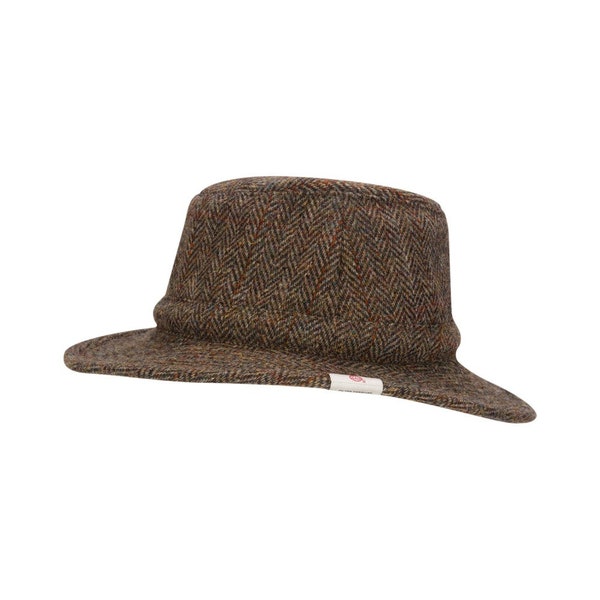 Harris Tweed Berkeley Fedora Hat