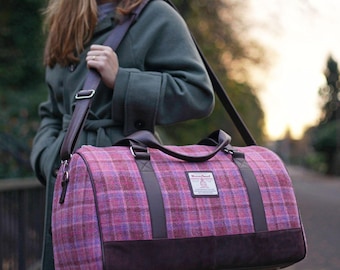 Bolso de fin de semana Harris Tweed Clyde