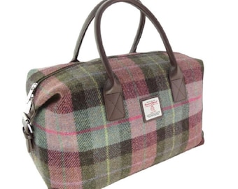 Harris Tweed Esk Overnight Bag