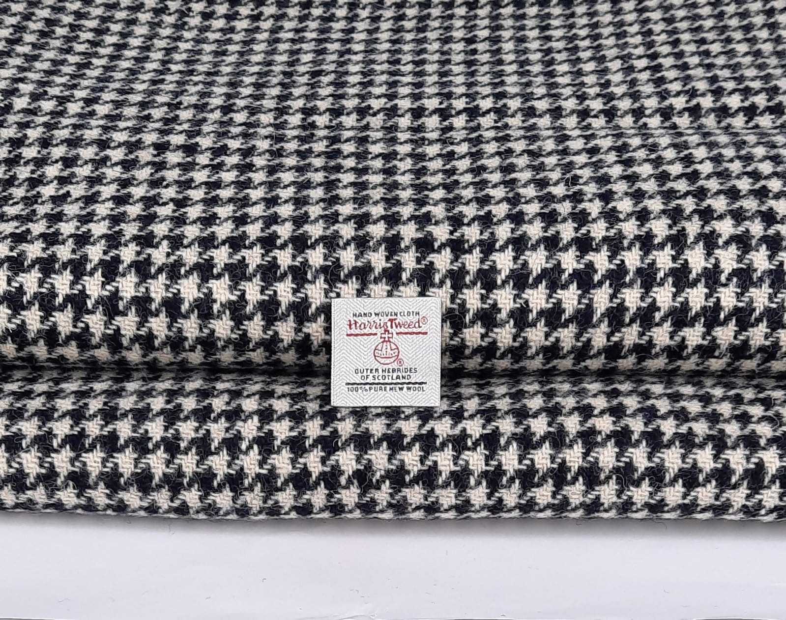 NEIGHBORHOOD Harris Tweed ピーコート BEAMS PLUS x Harris Tweed Size S Grey Patchwork Wool Hidden