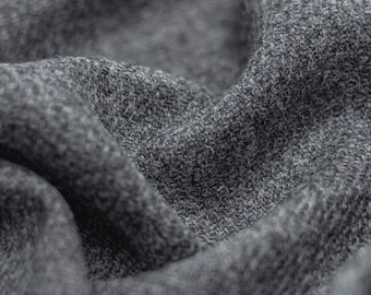 Harris Tweed Mid Grey Cloth Fabric