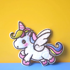 süsser Regenbogen Einhorn Aufnäher/Patch/Patch/Patch/Patch/Patch/Patch!