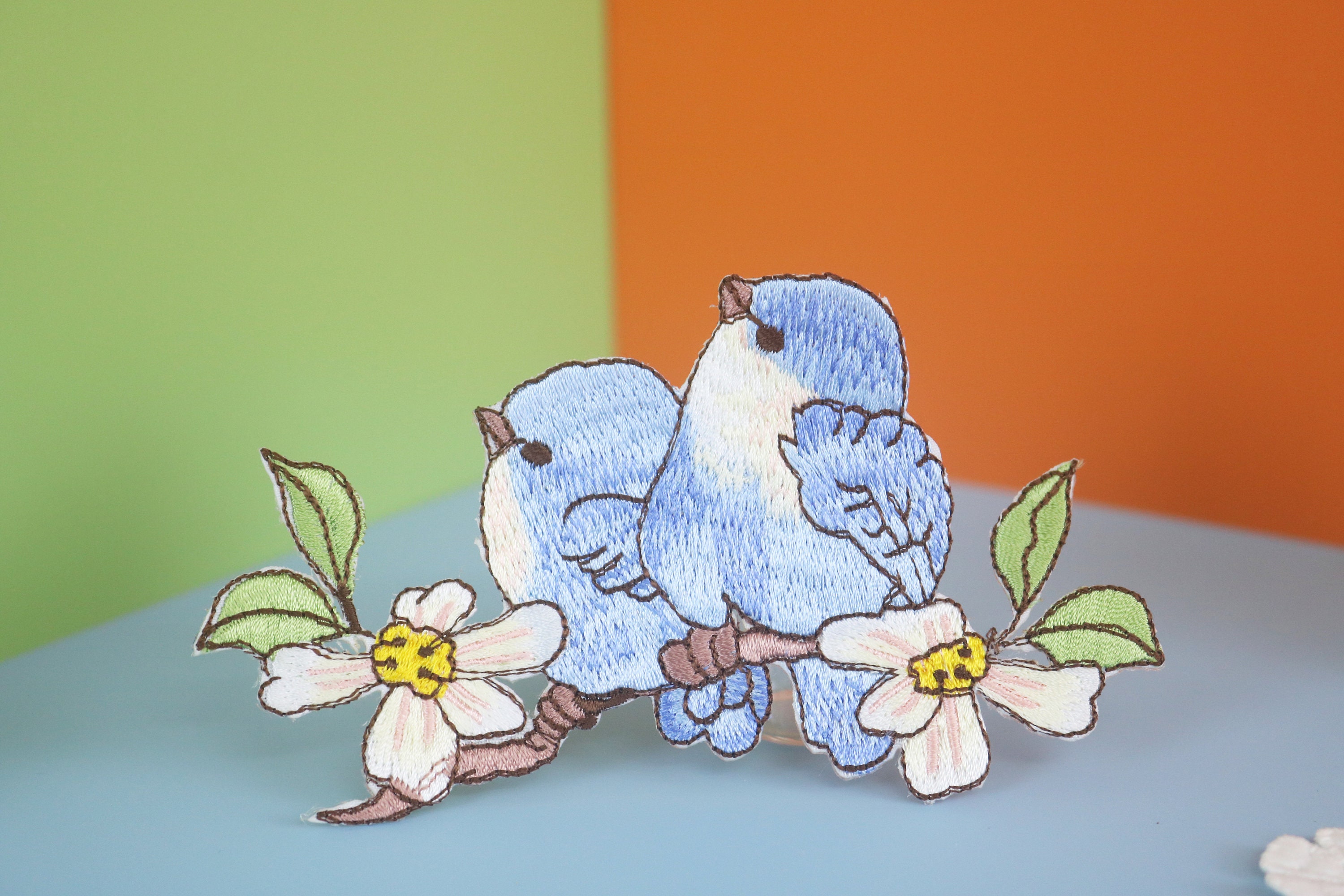Bird and Flower Backpack - Etsy display picture 3