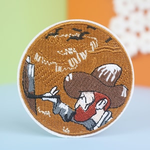 Van Gogh Patch: Aufbügelbare Ölgemälde Applikation