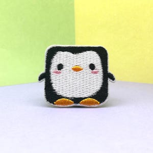 Süßer Pinguin Aufnäher, selbstklebende Applikation, süßes Tier Aufnäher/ Applikation