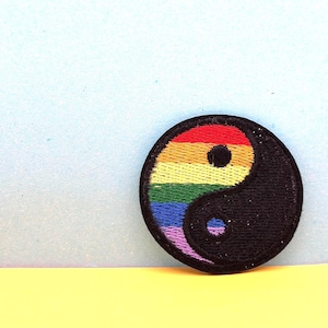 Tai Chi patch, Ying Yang patch, iron on patch/embroidered patch/funny patch/applique/sew on patch
