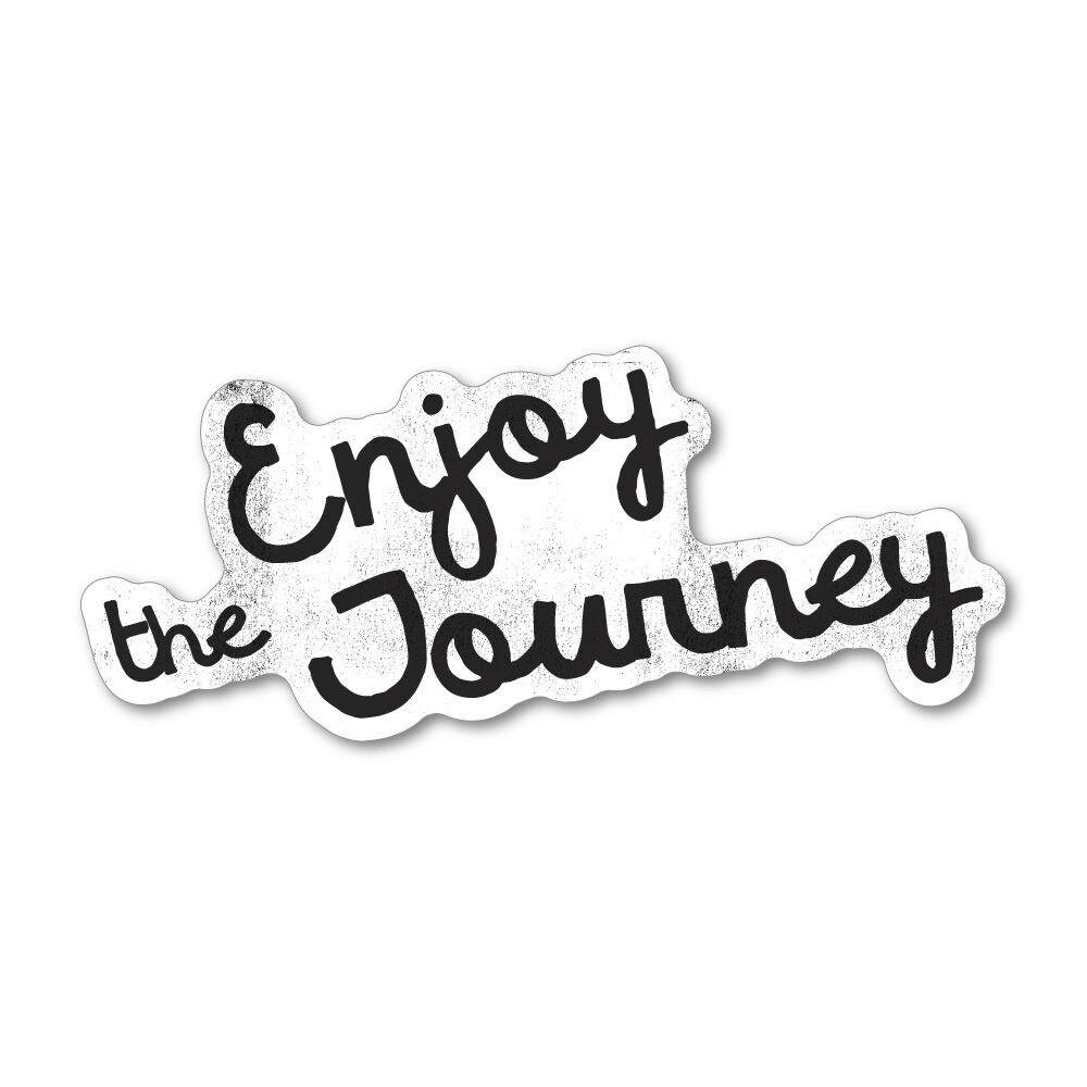 Enjoy the Journey Sticker Decal Luggage Travel Adventure Urban Etsy