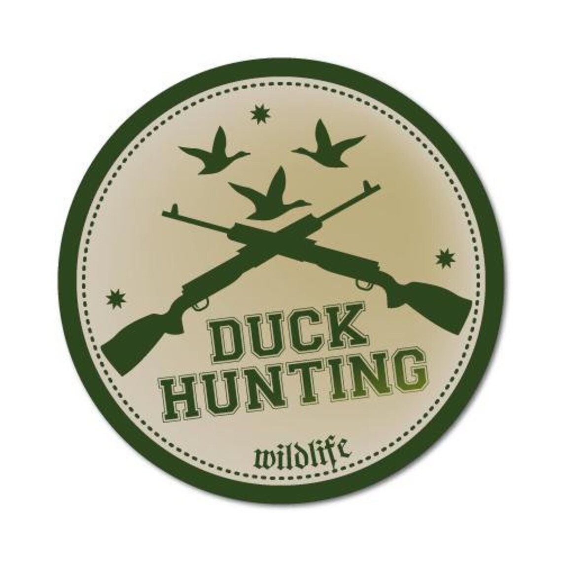 Duck Hunting Wildlife Sticker Hunting Wild Forest Guns | Etsy