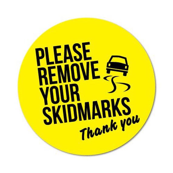 Remove Skidmarks Toilet Rules Sticker Sanitary Clean Hygiene Etsy