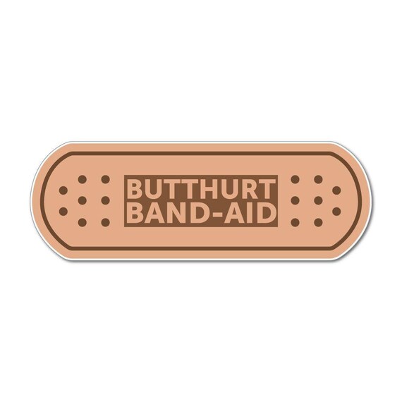 funny plaster sticker Car sticker Ouchy