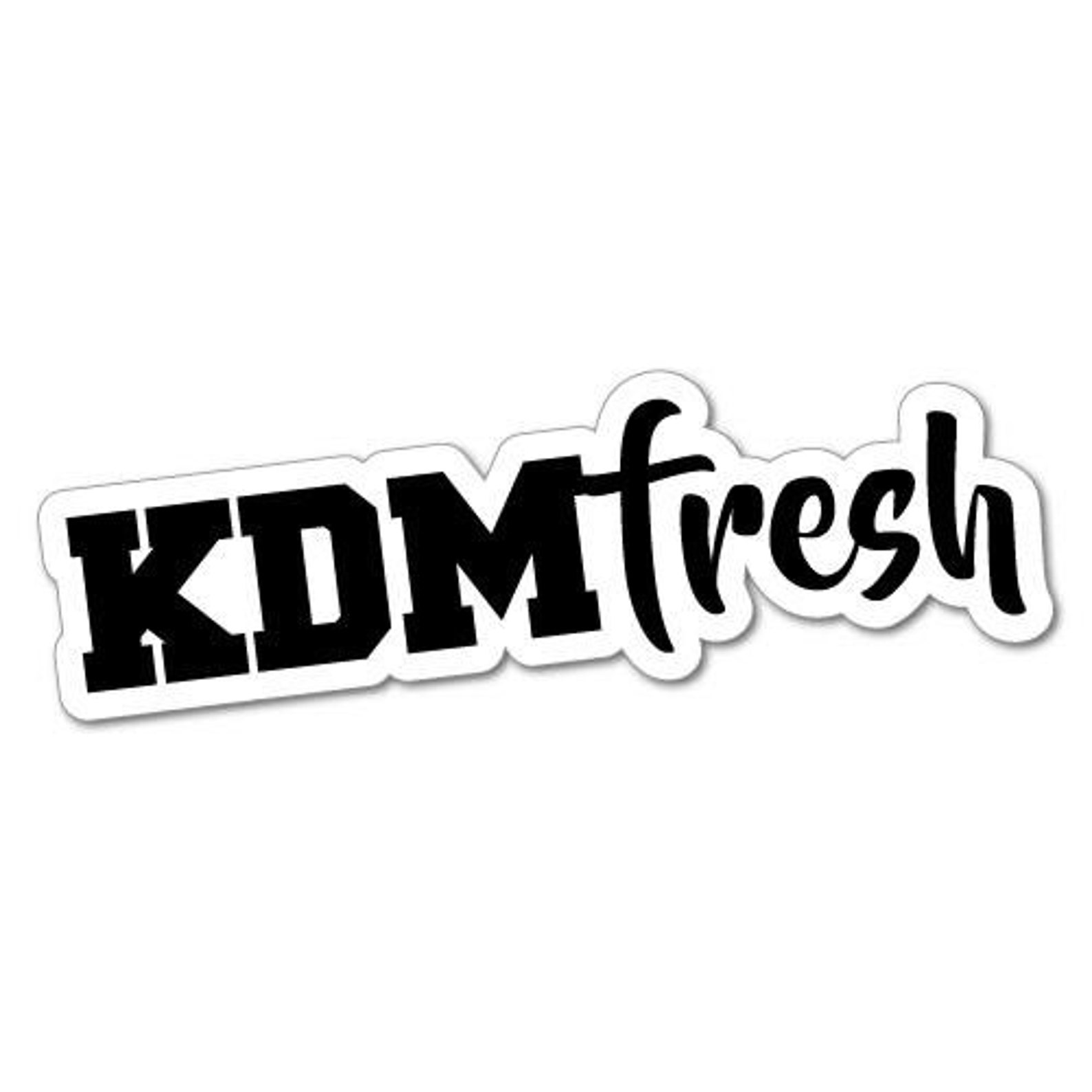 Kdm Fresh Car Sticker for Korean Kia Hyundai Korean Kpop Funny Etsy