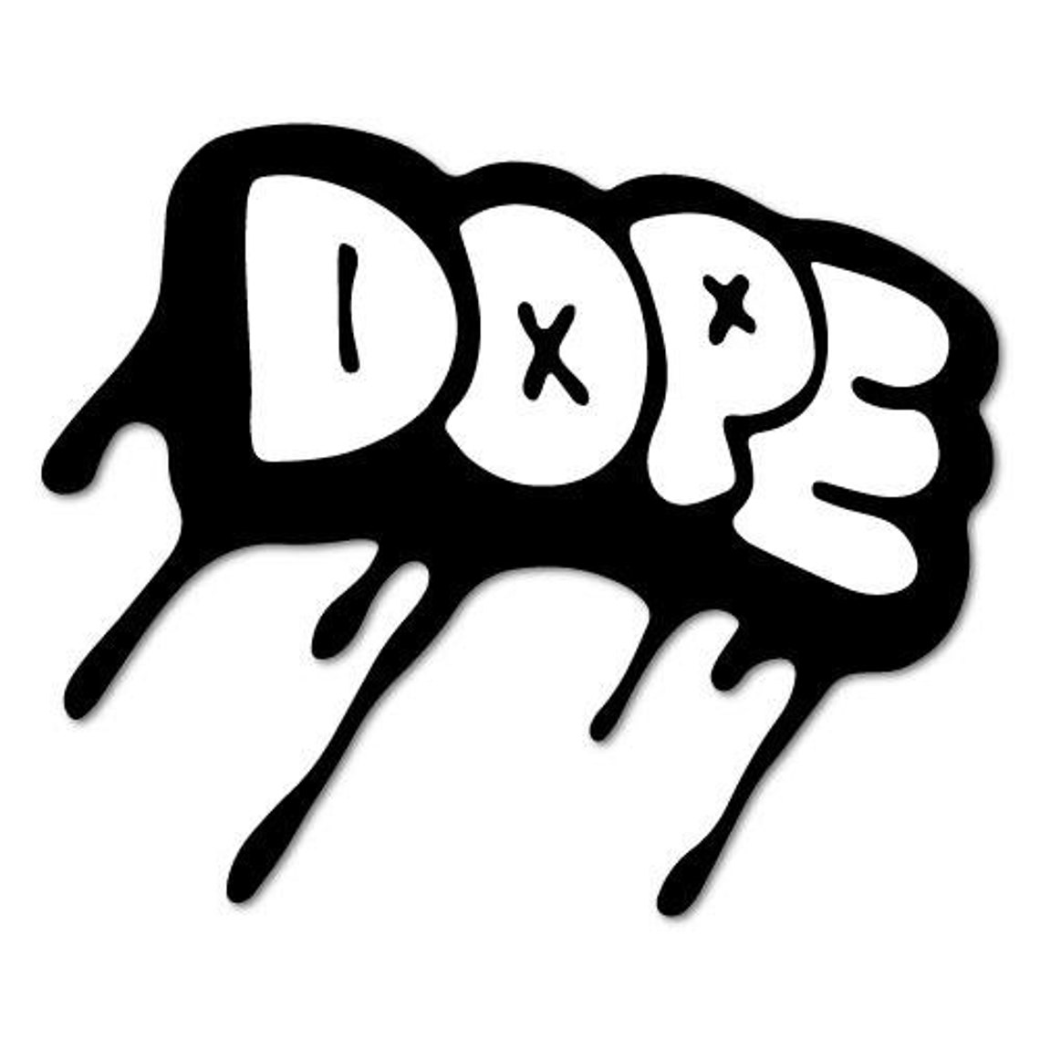 Dope Graffiti Jdm pegatina Euro Drift Cool Etsy España