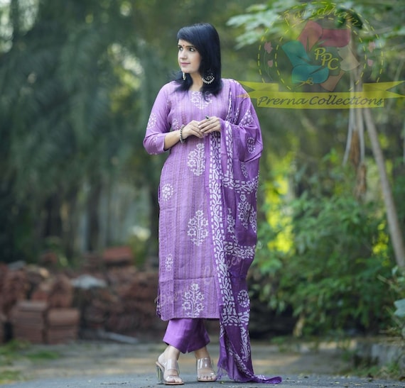 BB Original Wax Batik Batik Print regular wear summer cotton dress material  collection