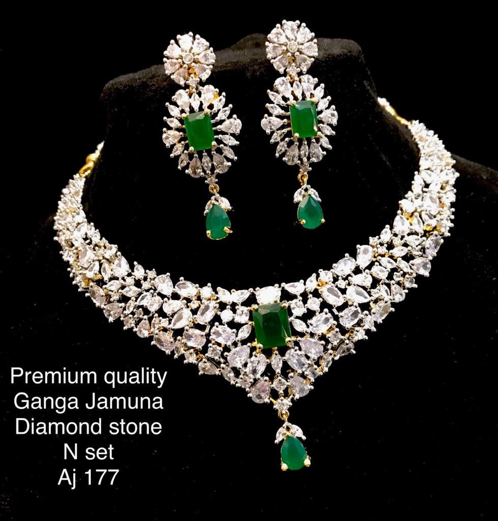 Bridal Jewelry Set CZ Wedding Necklace Set bridal jewelry Etsy