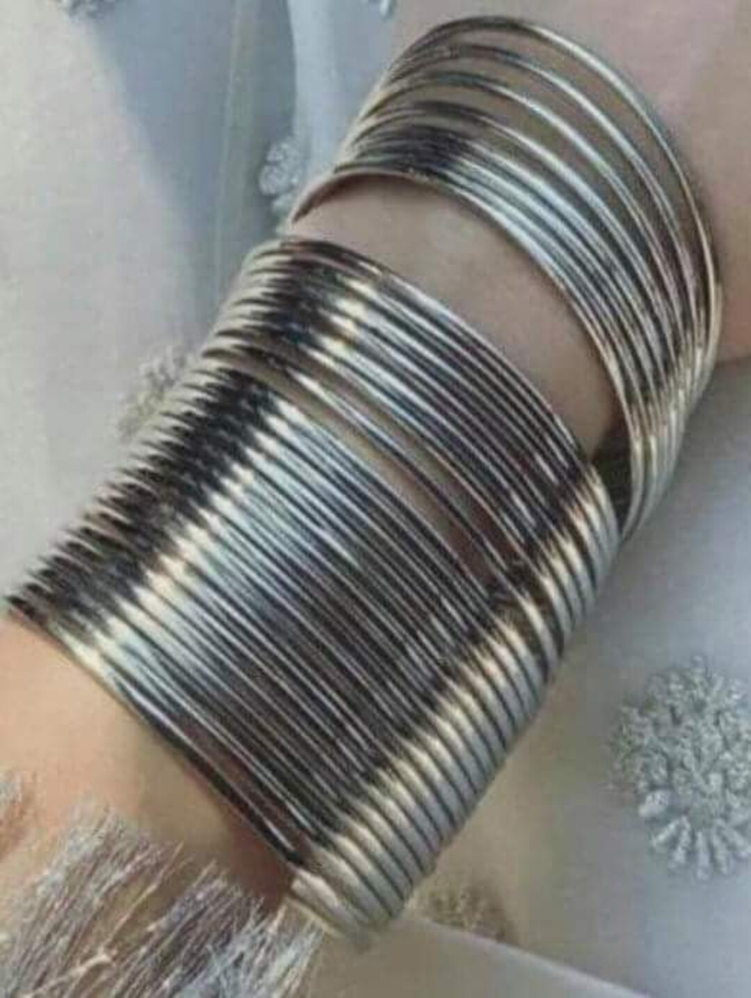 Plain silver cheap bangles wholesale