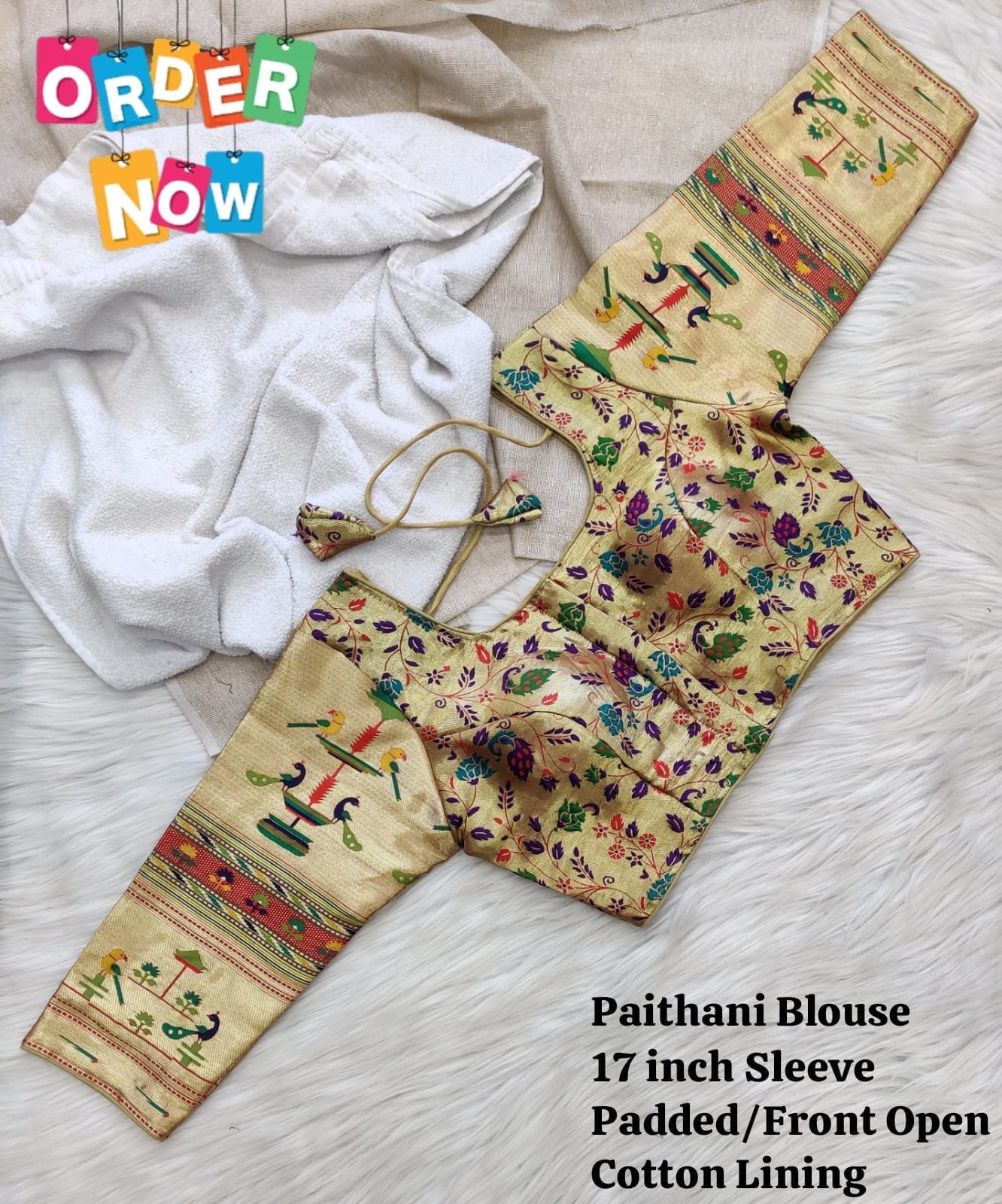 Paithani Blouse Work Etsy