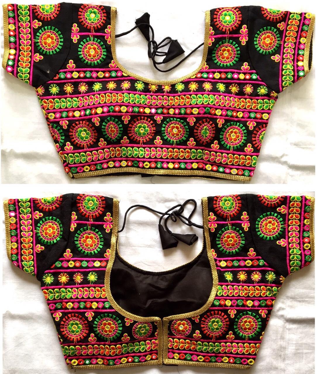 multi colour blouse meesho