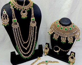 Heavy Kundan Set - Etsy Hong Kong