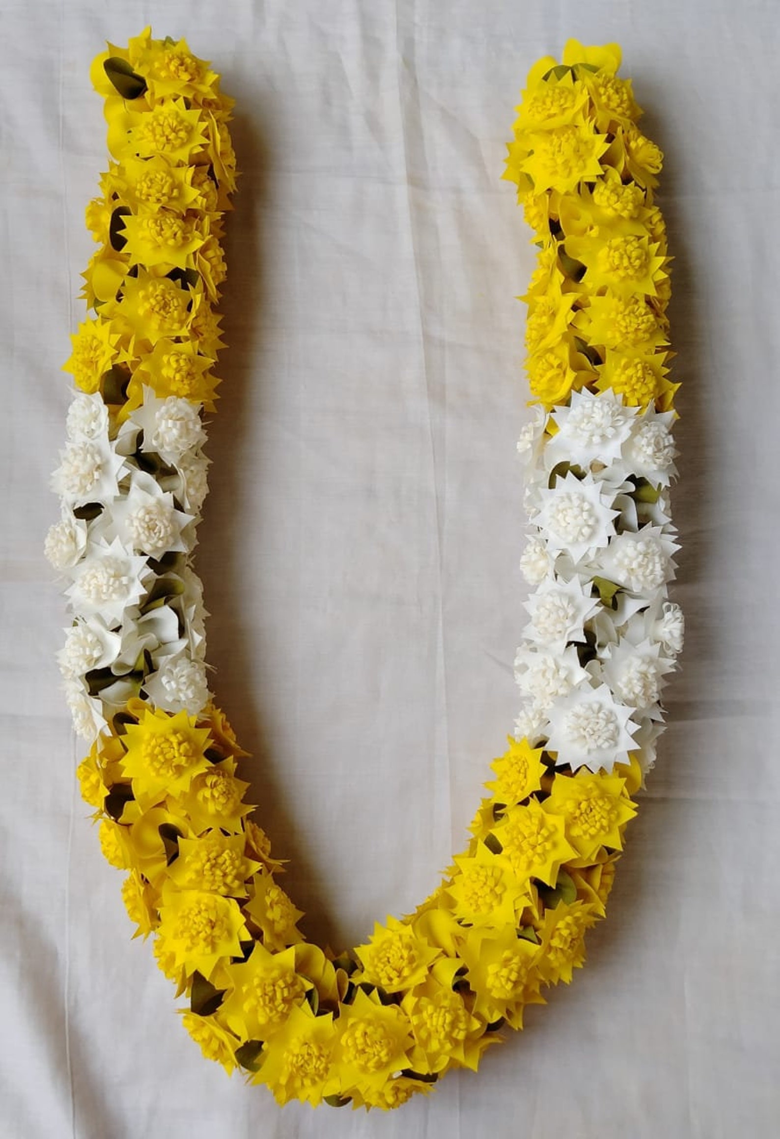 Wedding Garlands Indian Wedding Rose Garland Silk Flower Etsy