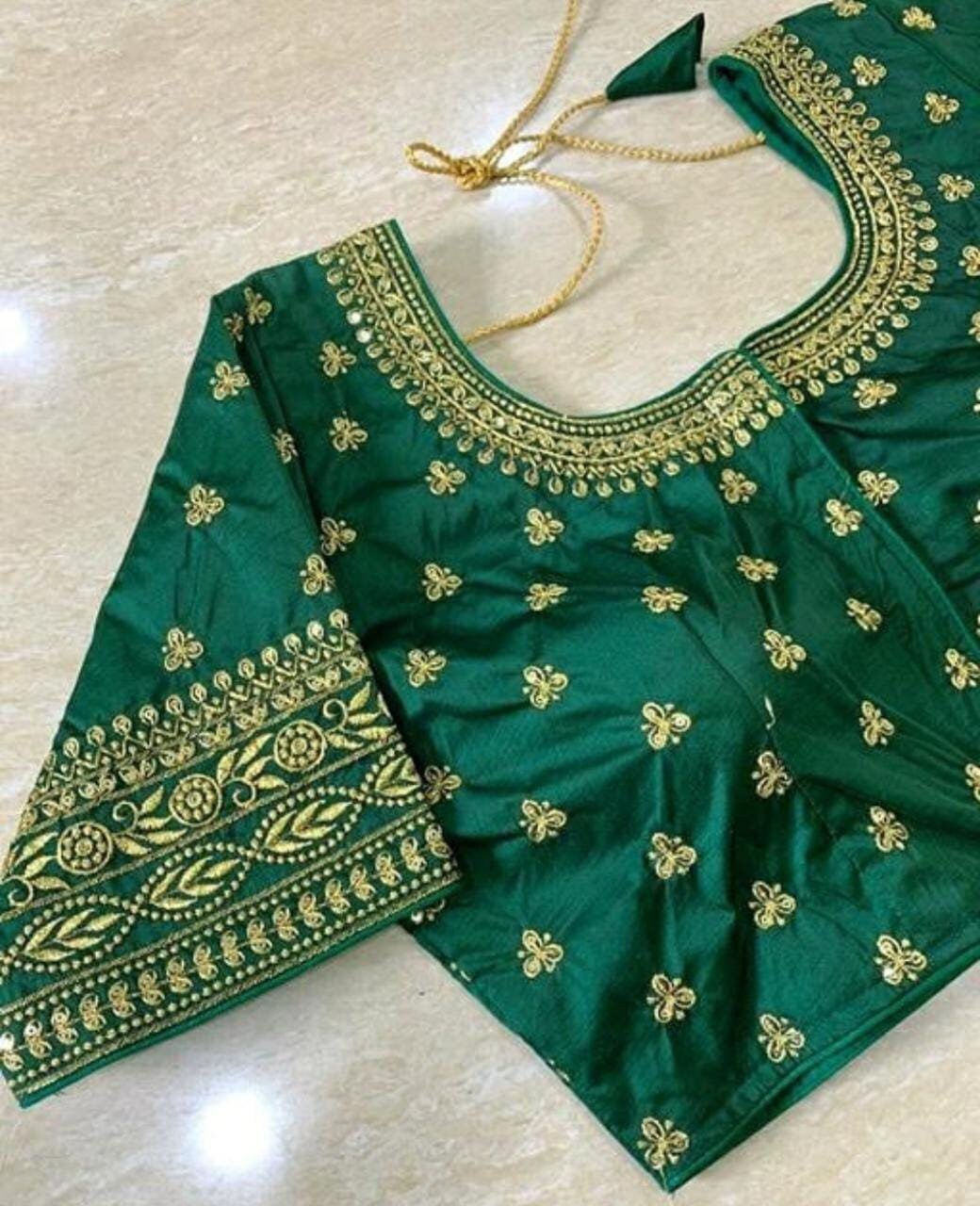 Designer Rajasthani Wedding Embroidery Readymade Blouse Party | Etsy