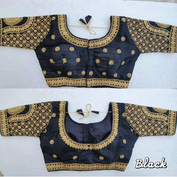 Rajasthani Designer Blouse With Embroidery for Weddings Etsy