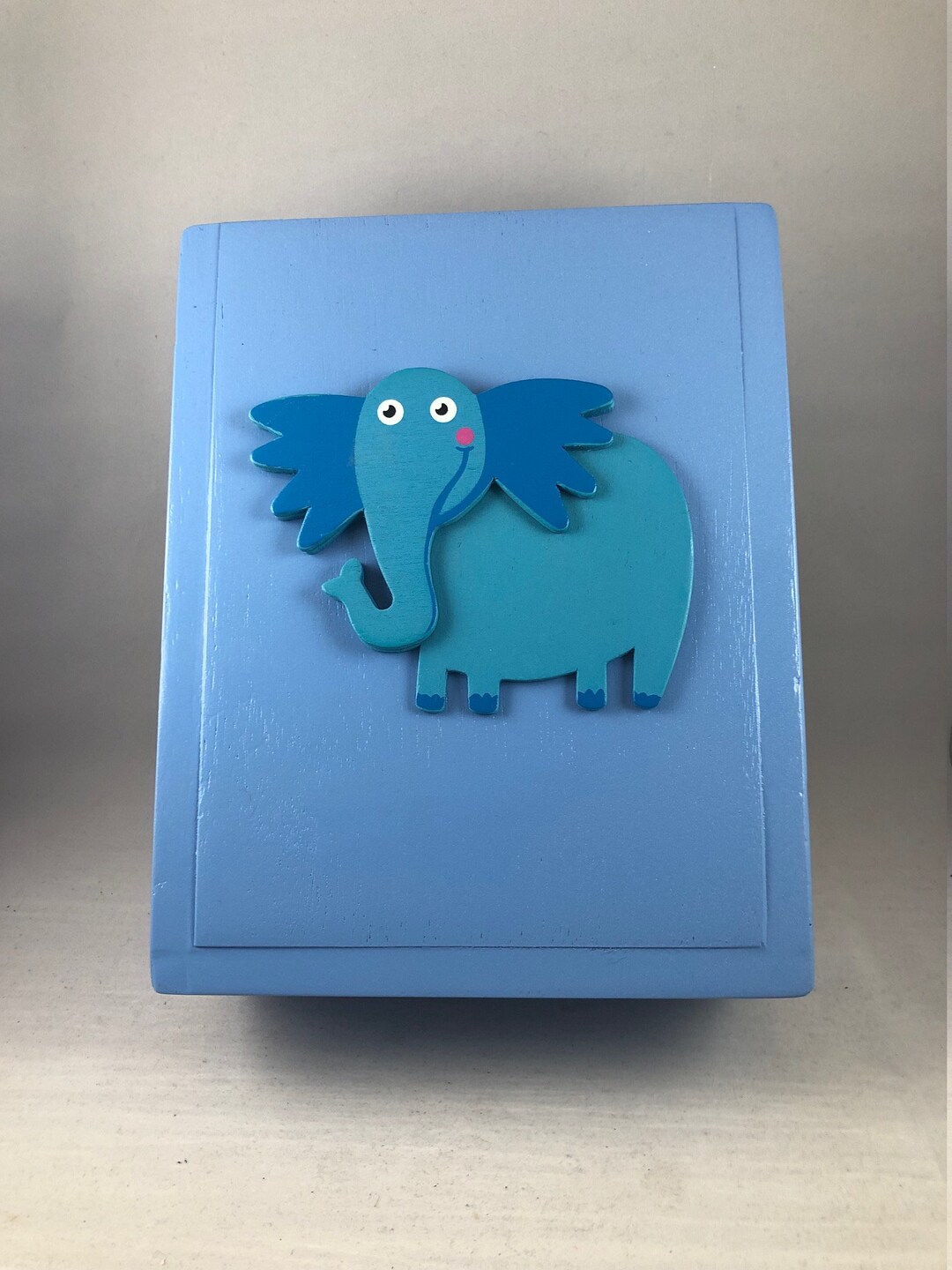 Elephant Storage Box Etsy