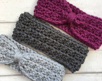 Cosy Cobbles Crochet Earwarmer Pattern: Super Chunky Headwear (PDF Download)