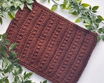 Maple Grove Cowl Crochet Pattern, Crochet Snood, Infinity Scarf Tutorial, Beginner Friendly, PDF Download