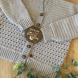 Pine Cardigan, Crochet Cardigan, Cardigan Pattern, Beginner Crochet, Ladies Cardigan, Sweater Pattern, PDF Download