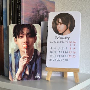 Kpop Kalender 2025 - Handgemacht - Fanart Kpop Kalender