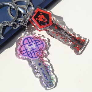 Kpop Demon Hunters Acrylic Keychain - Huntrix