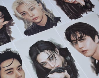 Stray Kids DO IT Fanart -  kpop illustrations