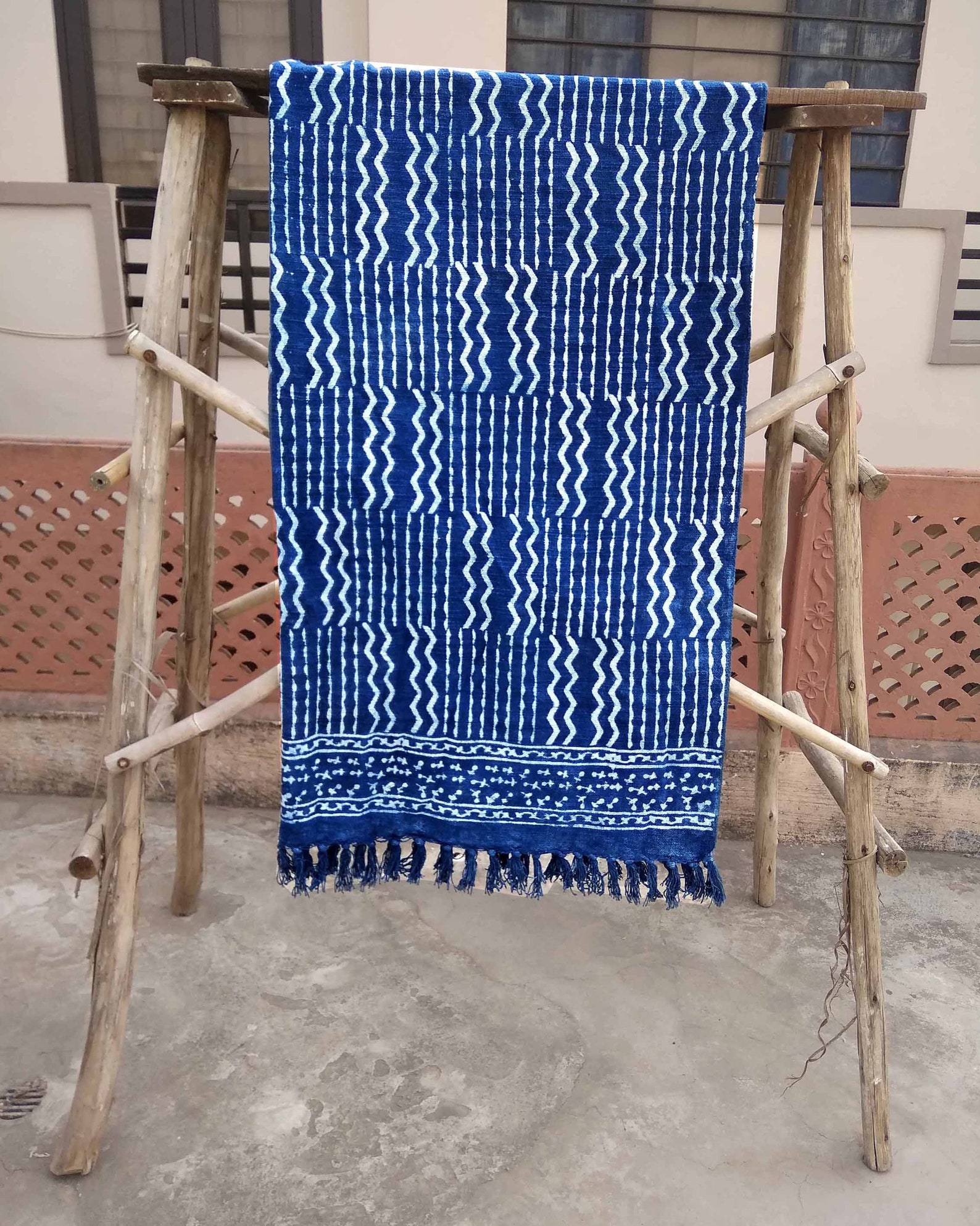 Ethnic Beach Blanket Hand Loomed woven throw Blanket Bohemian Etsy