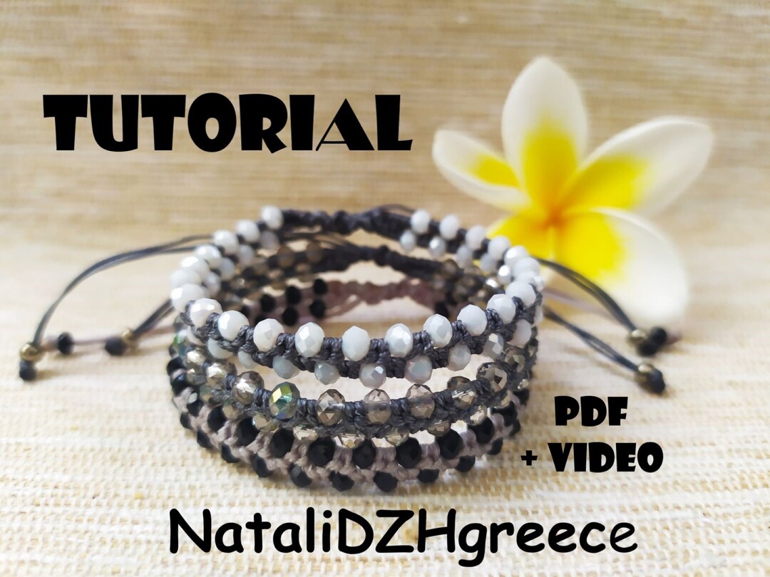 Tutorial Pattern/macrame Pattern Pdf/tutorial Jewelry/tutorial Macrame ...