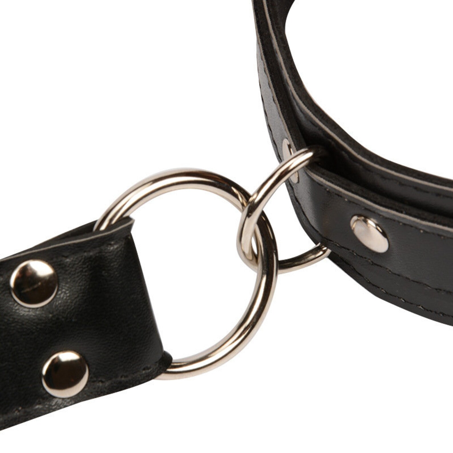 PU Leather Neck Collar With Handcuffs Body Restraints BDSM Etsy