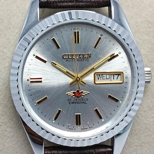 超希少 新品未使用 シチズン 21石 イーグル7 自動巻き フルーデットベゼル Citizen eagle 7 - Etsy 日本