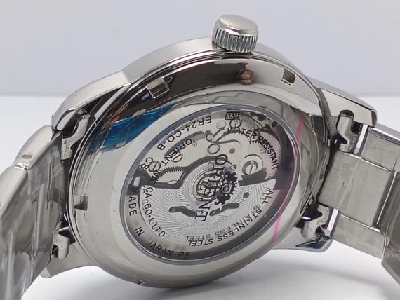 Refurbished Orient Open Heart Automatic Watch: Bl… - image 6