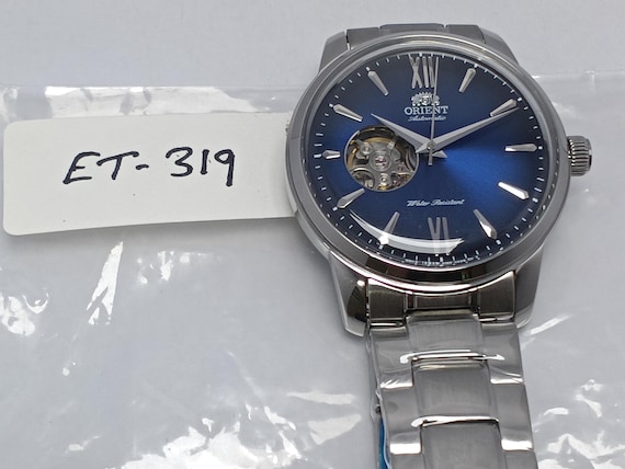 Refurbished Orient Open Heart Automatic Watch: Bl… - image 7