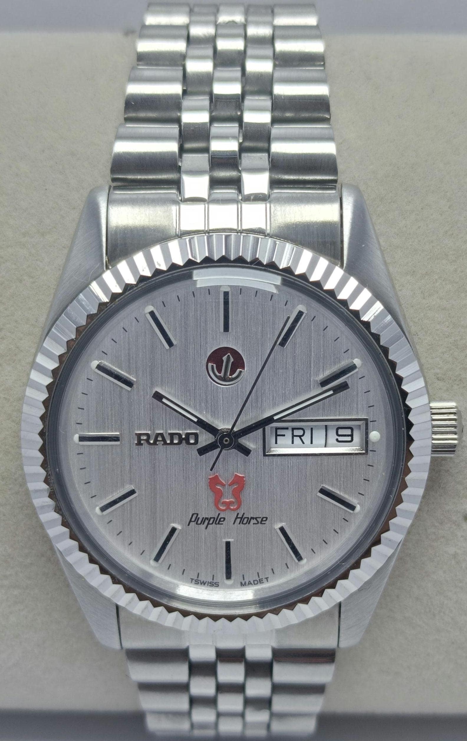 03 217-100175-17 RADO ラドー PURPLE SABRE 25石 自動巻 メンズ