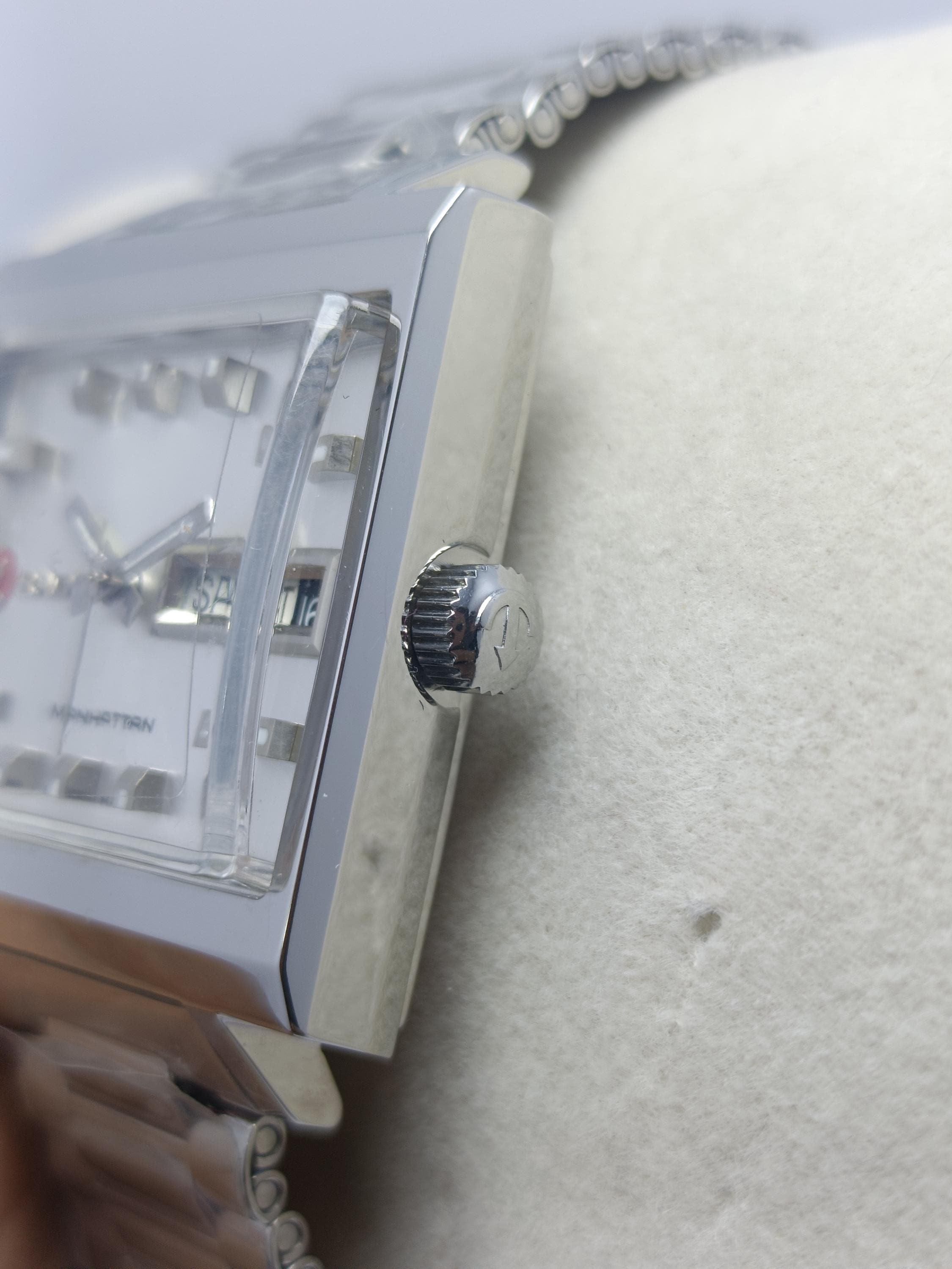 ラドー　マンハッタン　腕時計　メンズ　ビンテージ　銀 ヴィンテージ ラドー マンハッタン オートマチックウォッチ