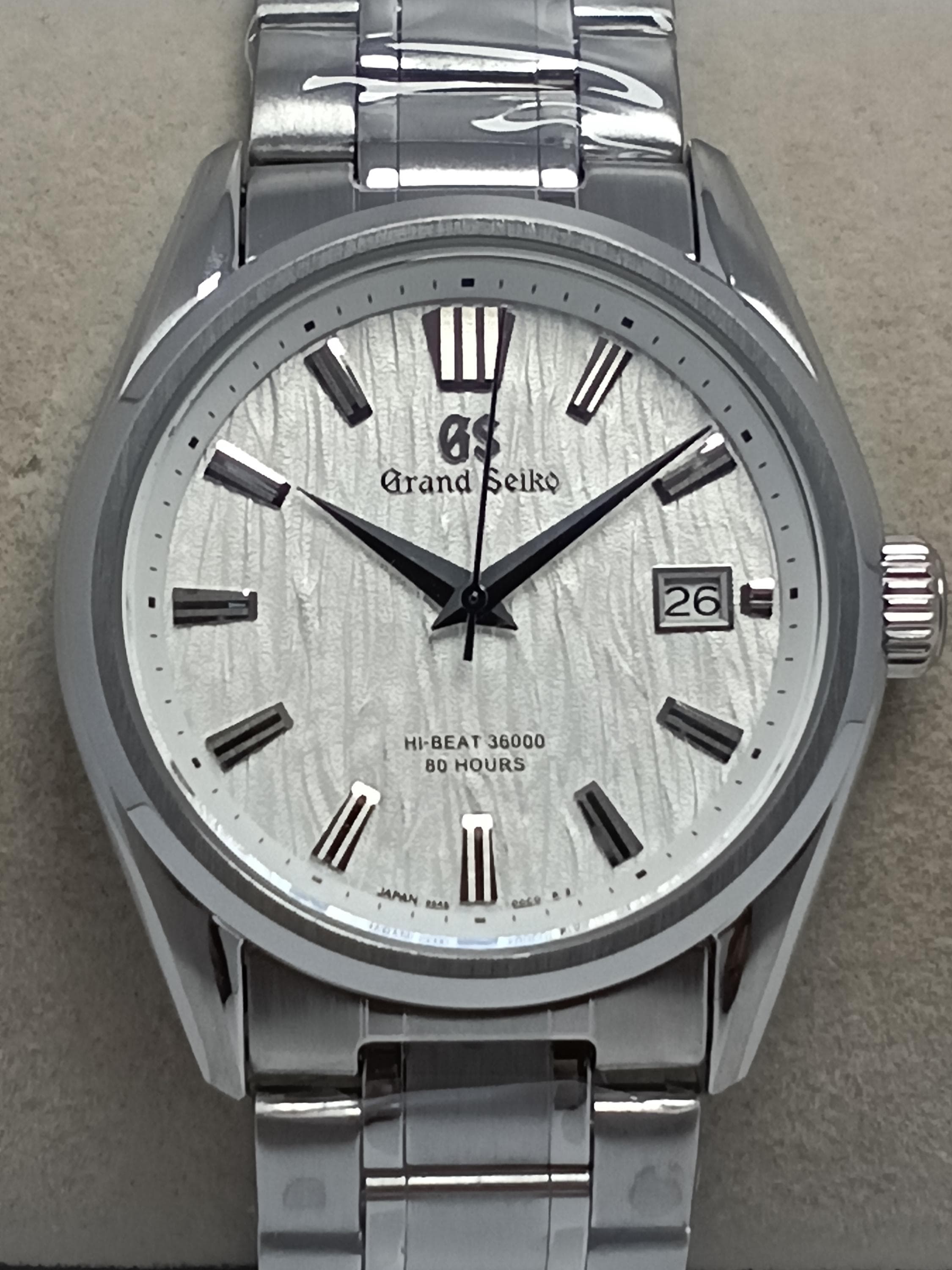 自動巻き/GSロゴ/MOD/オマージュ/カスタム/MIYOTA8215 Grand seiko mod