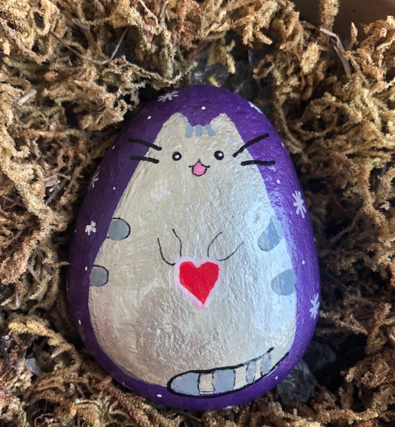 pusheen cat painting