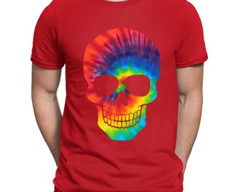 ■MISTER CHILD■ DYEING SKULL T-SHIRTS (2色) unisex Tie Dye Skull T-shirt - Mens Womens and Kids Sizes - Etsy