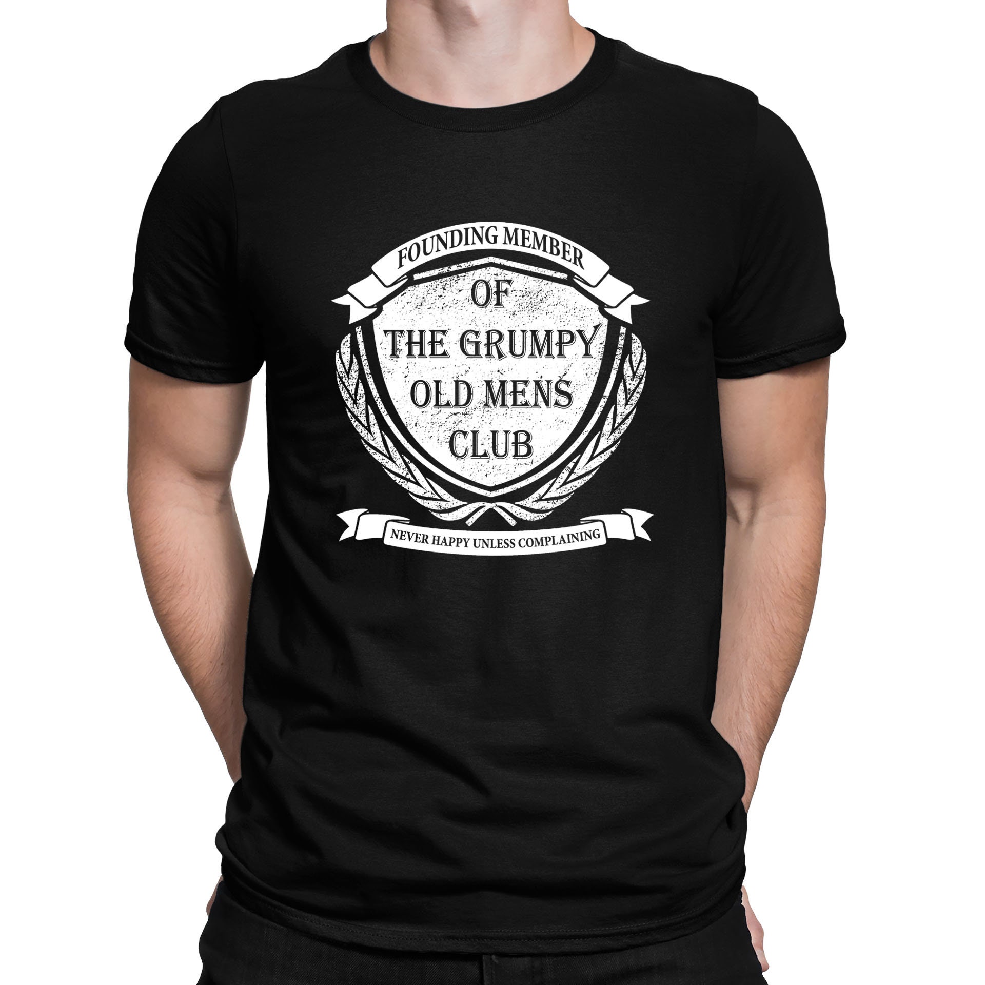 Grumpy Old Mens Club Member Funny Mens T-shirt - Etsy