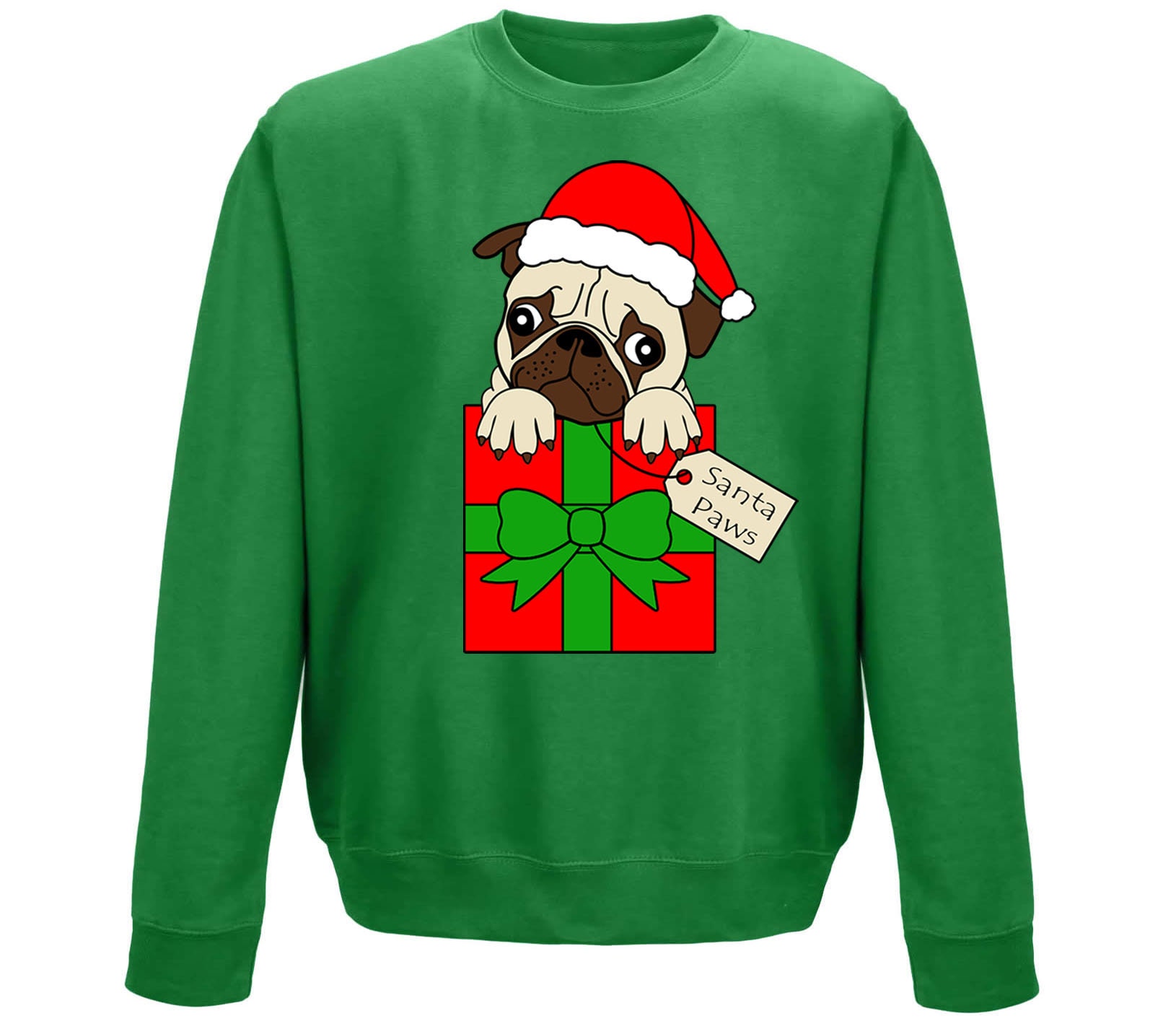 santa paws sweatshirt